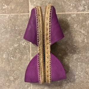 Jimmy Choo Purple Espadrilles